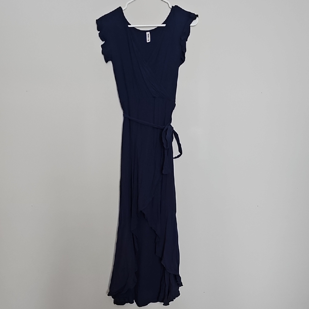 Chic Navy Maxi Dress